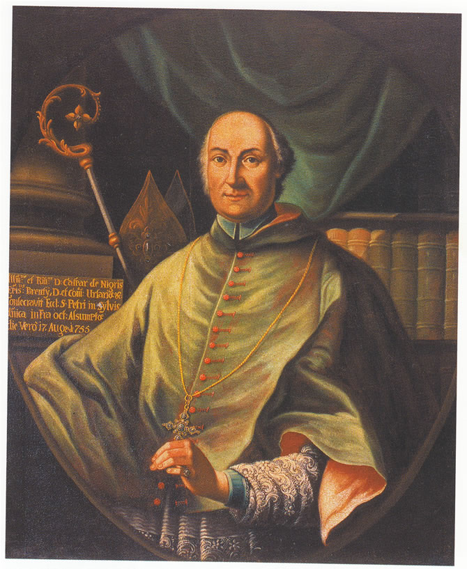 Portret biskupa Gasparea Negrija