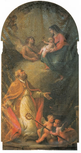 Bogorodica s Djetetom i sv. Nikolom