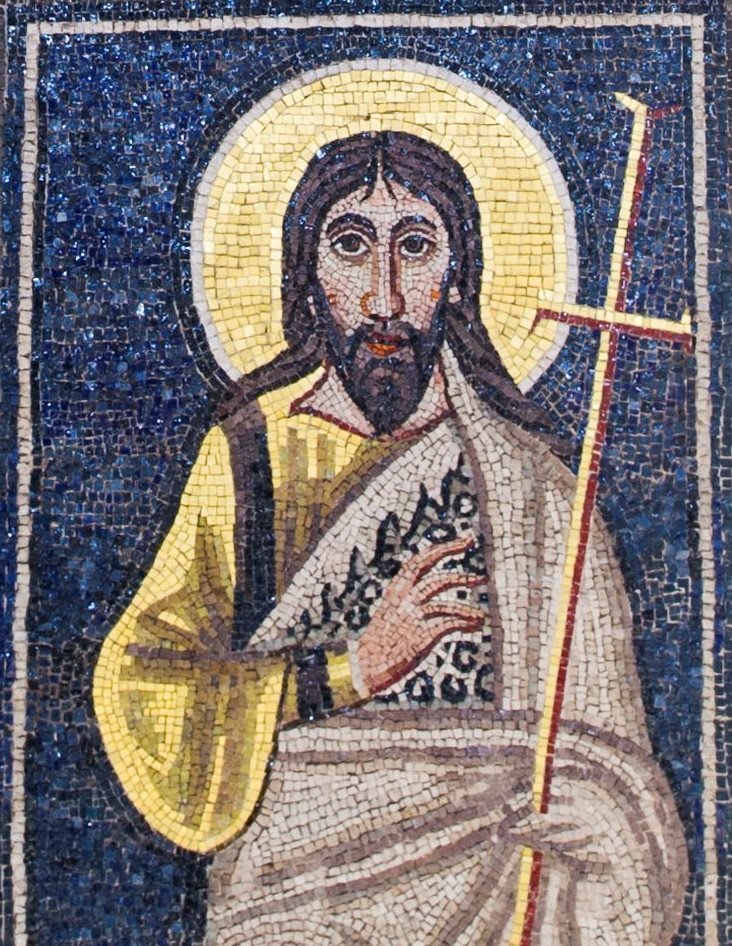Sv. Ivan Krstitelj, Eufrazijeva bazilika Poreč, VI. st.
