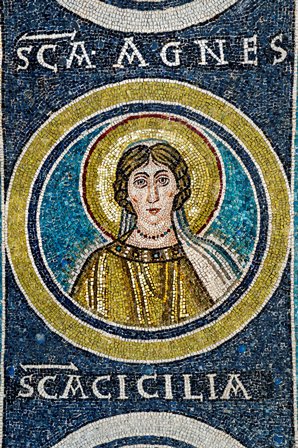 Sv. Agneza (Janja), Eufrazijeva bazilika Poreč