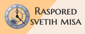 Raspored svetih misa