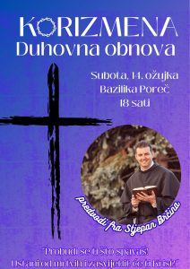 Korizmena duhovna obnova u Porečkoj bazilici