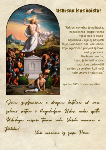 Sretan Uskrs dragi župljani!